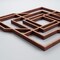 Ekena Millwork Extra Small Norwood Decorative Fretwork Wood Wall Panels, Cherry, 7 3/8"W x 7 3/8"H x 3/8"T WALW08X08X0375NWDCH - alternate 2